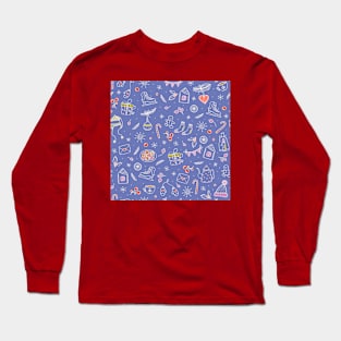 Christmas pattern Long Sleeve T-Shirt